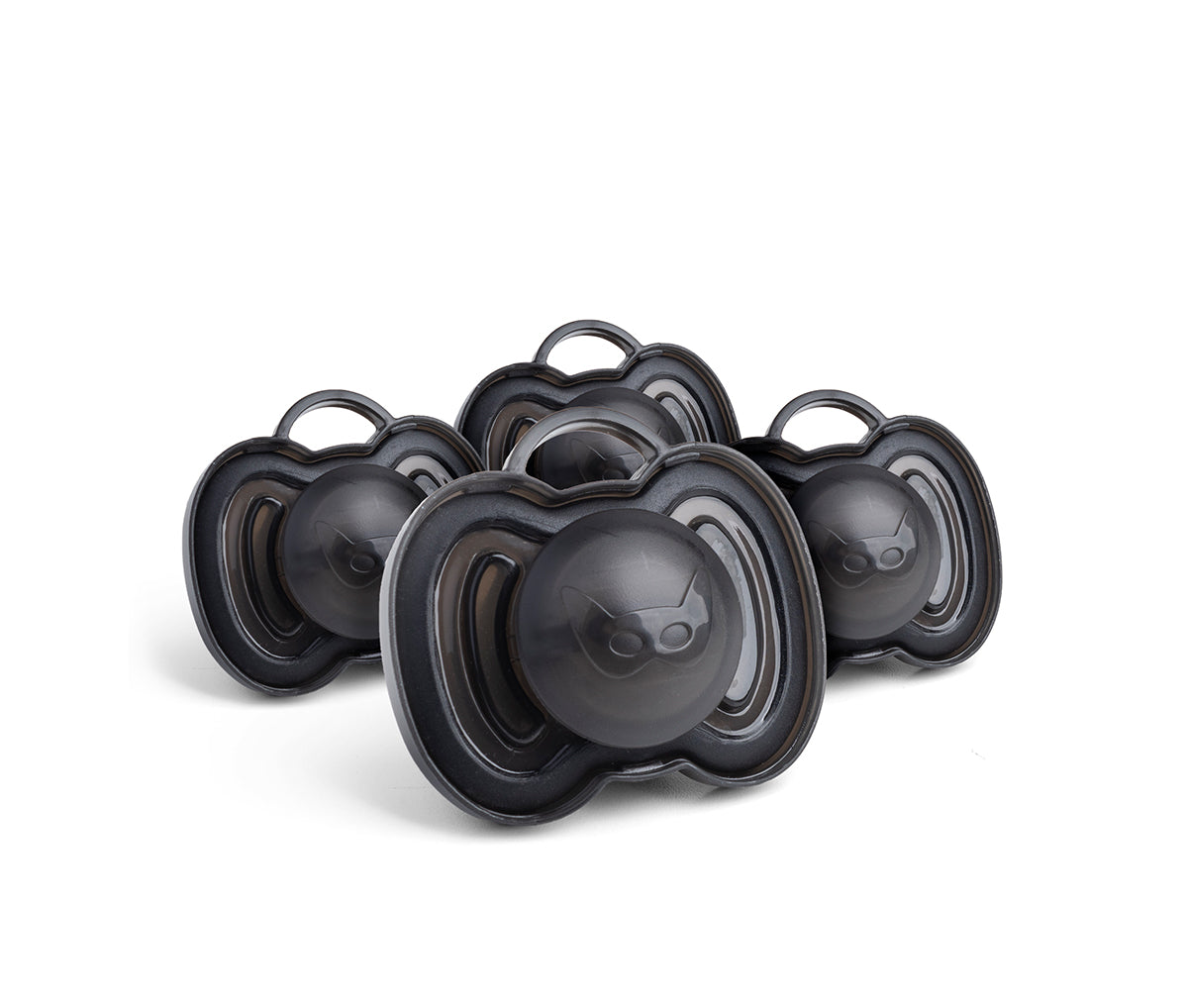 4-pack Nappar, 0+ månader, Svart