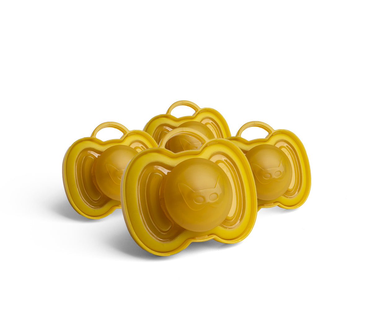 4-pack Pacifiers, 0+ months, Mustard