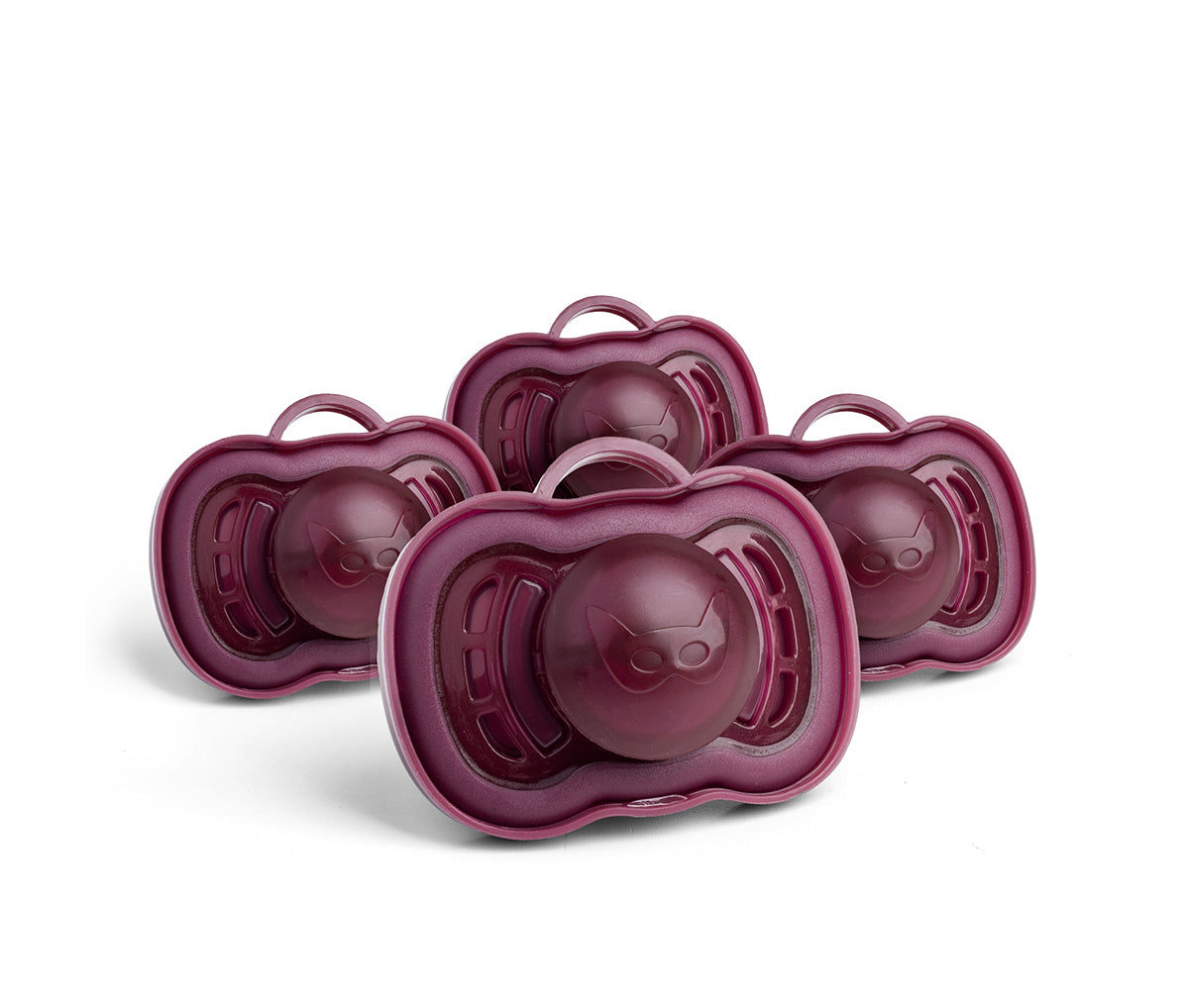4-pack Nappar, 6+ månader, Merlot