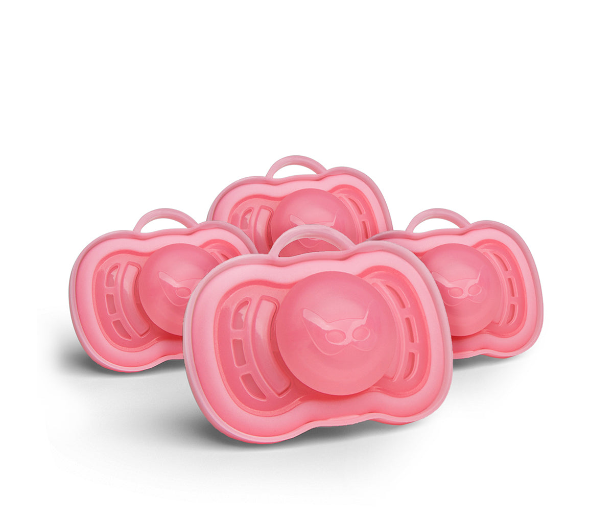 4-pack Pacifiers, 6+ months, Pink