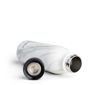 Insulated Flask White Marble