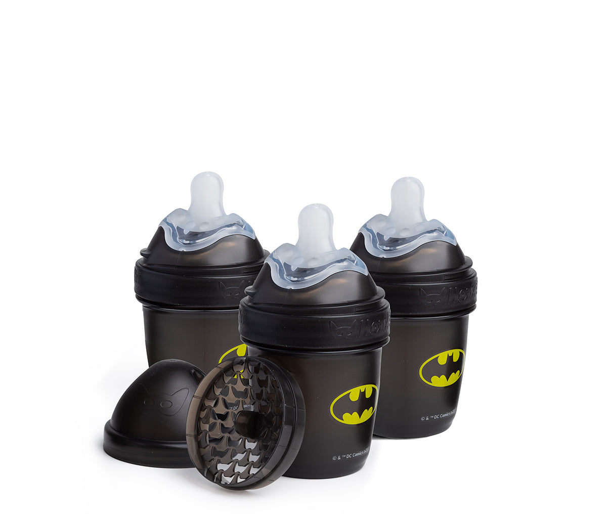 3-pack Nappflaskor 140 ml - Batman