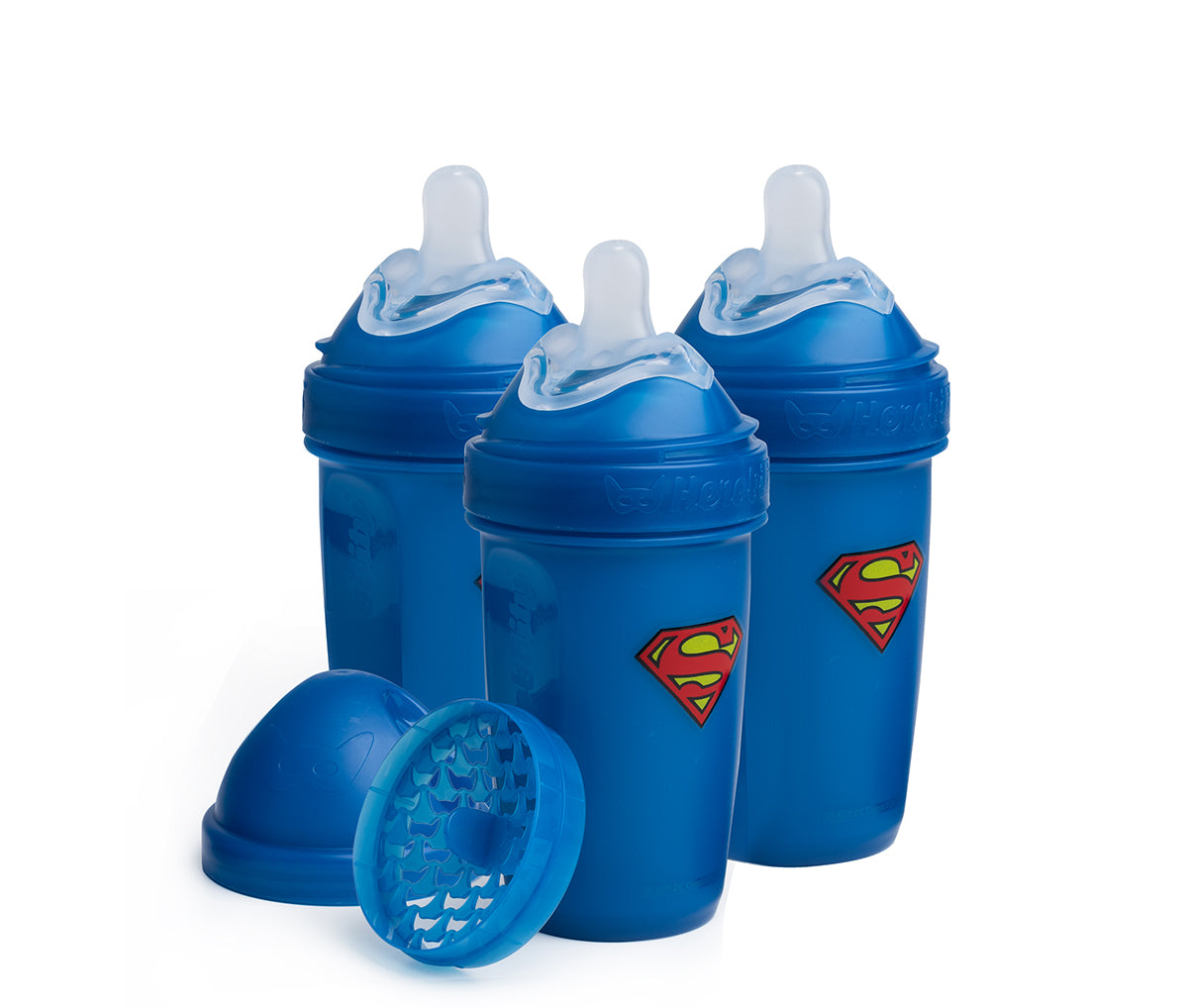 3-pack Nappflaskor 240 ml - Superman