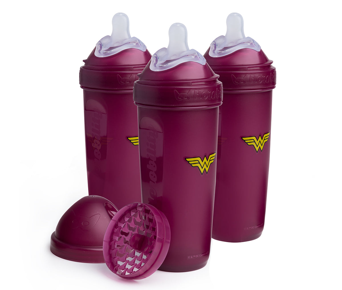 3-pack Nappflaskor 340 ml - Wonder Woman