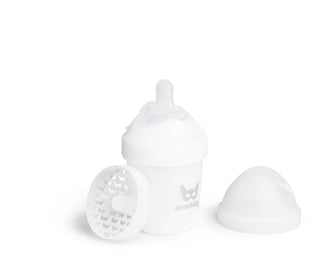 Biberon Doppio Sistema Anti-Colica LT 140 ml Bianco
